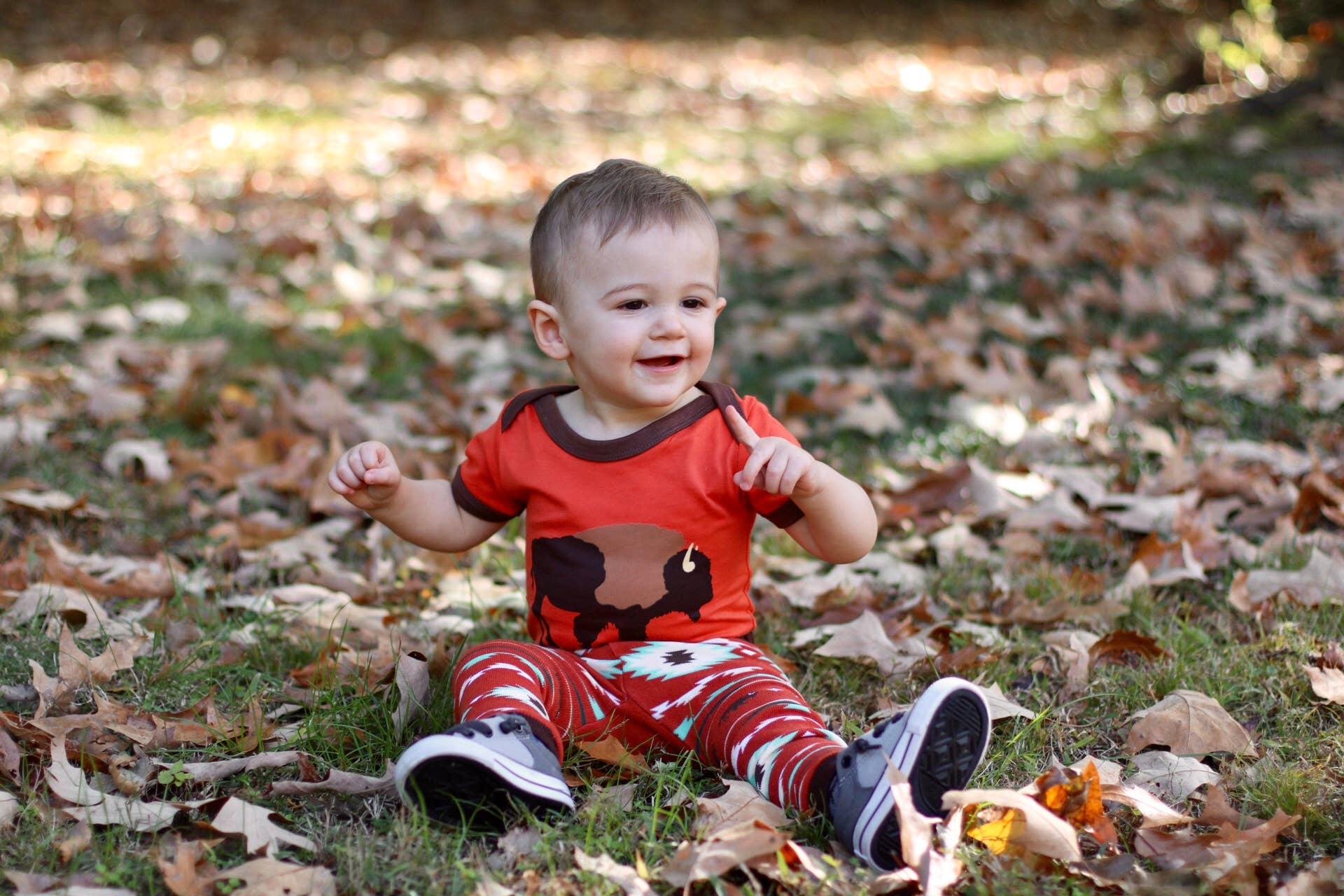 Doodle Pants – Engroshandel T-shirt - Børn – Buffalo Shirt - Western Toddler og Børnetøj2