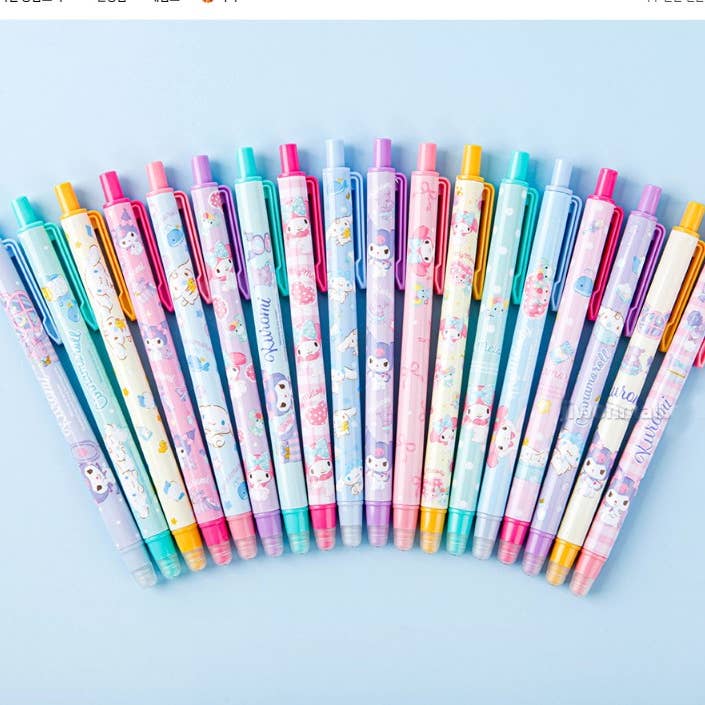 K_Wonderland - Wholesale Pen - Sanrio Erasable Pencil Pen -Blind Random design Box