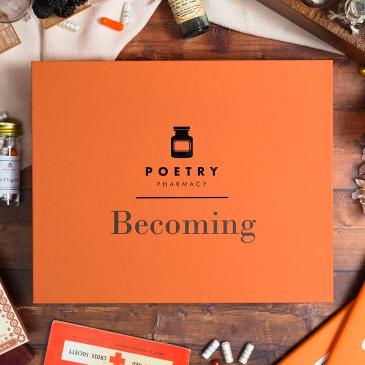 Poetry Prescription: Becoming Gift Box for wholesale by Poetry Pharmacy
