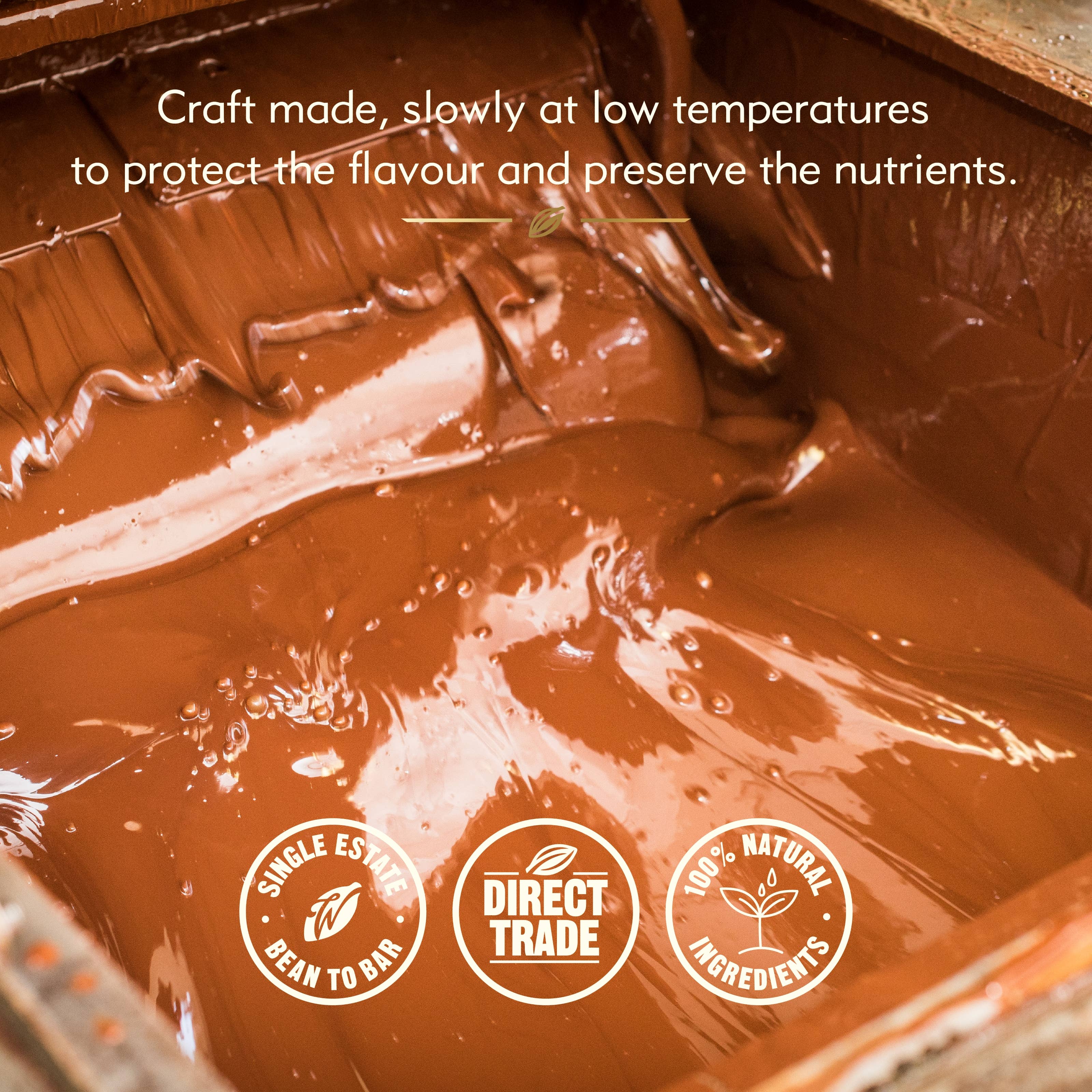 Willie's Cacao - Wholesale Baking Chocolate - 100% Carenero Cacao.  Nutty, spicy notes. Vegan. 180g3