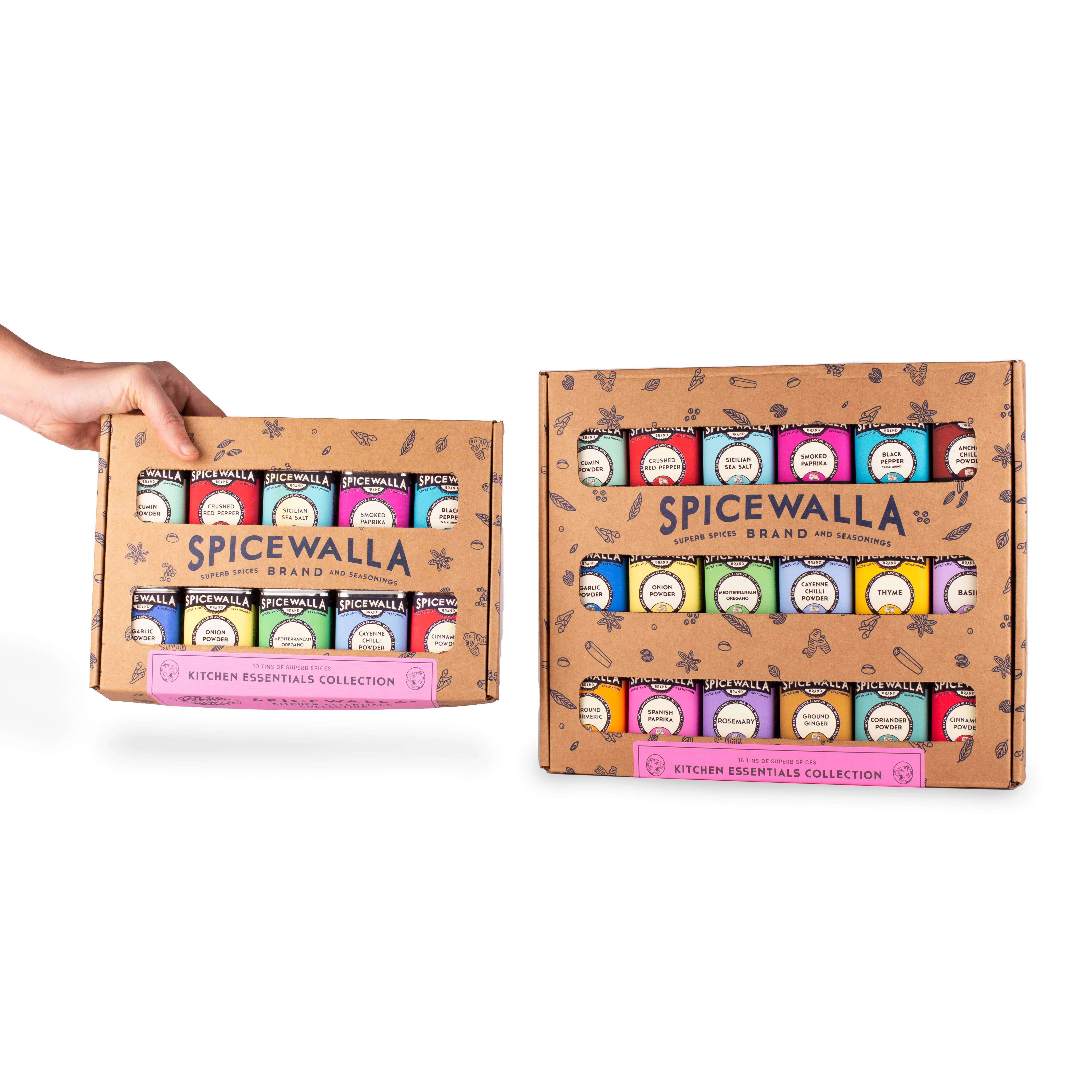 Spicewalla - Wholesale Dried Spice Mix - NEW! Kitchen Essentials Pantry Refresh 10 Pack Gift Set4