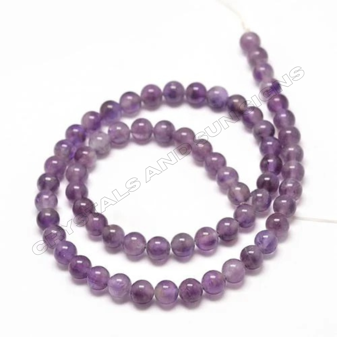 Crystals and Sun Signs - Wholesale Beads - Amethyst Gemstone Beads 1