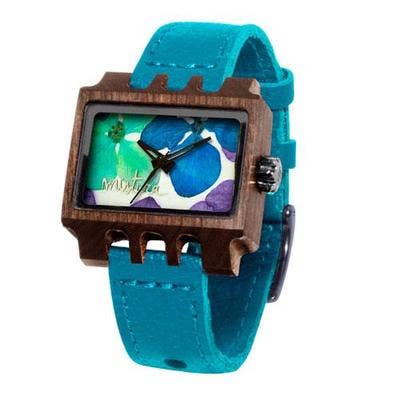 Mistura Timepieces – wholesale Armbandsur - Dam – Lenzo Turkos Pui Bali blommor U klocka