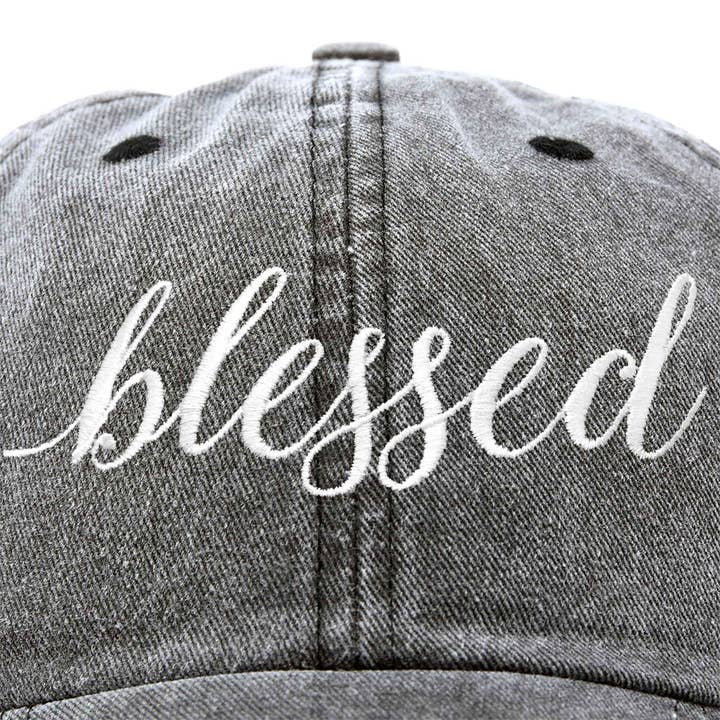 Dalix - Wholesale Baseball Cap - Women's - DALIX Blessed Women's Baseball Cap Soft Cotton Dad Hat107