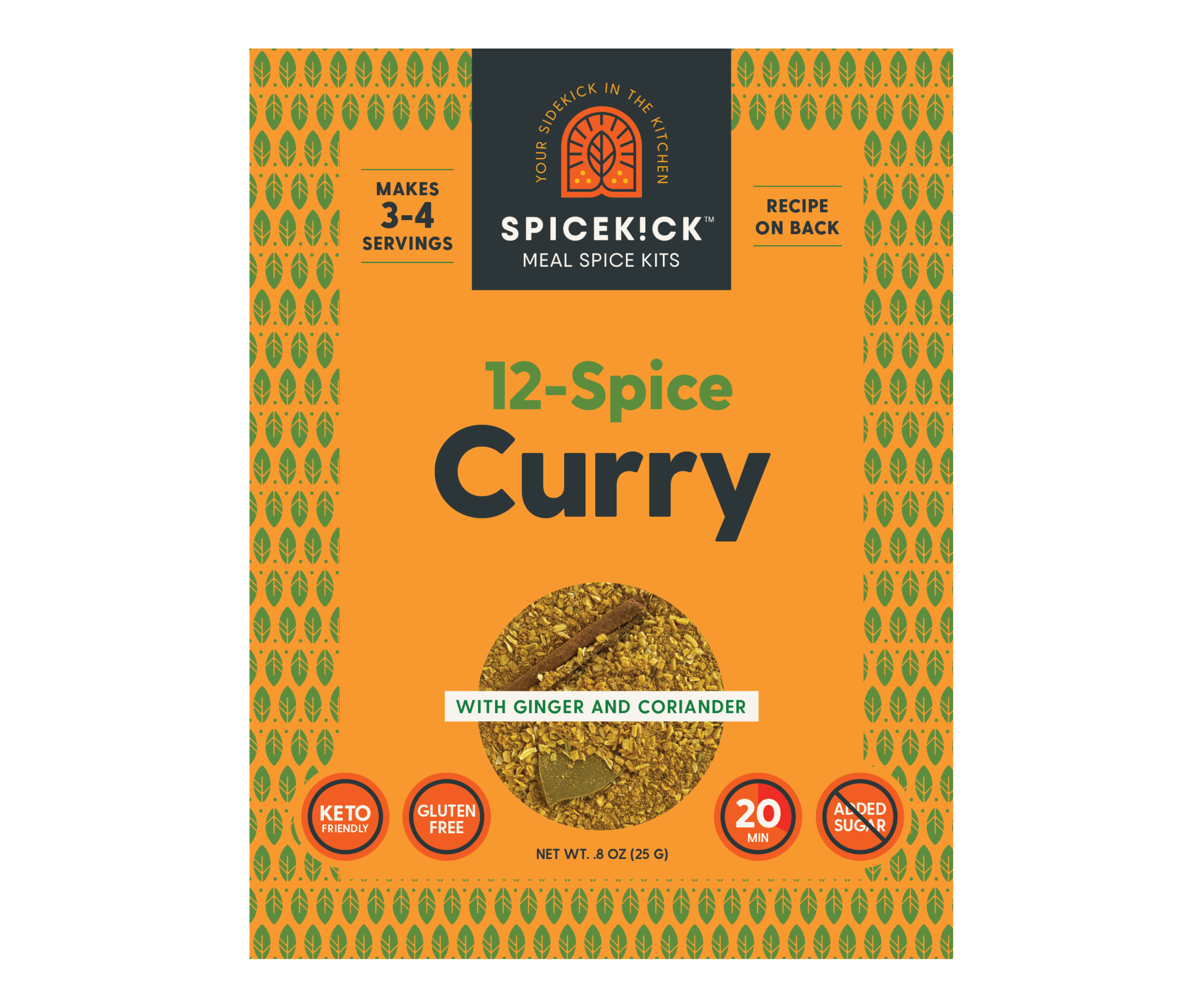 Spicekick - Wholesale Dried Spice Mix - Spicekick Yellow Curry Seasoning Packet2