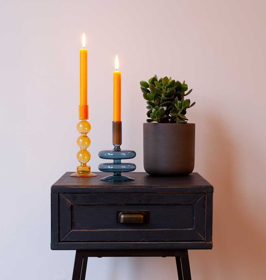 Shearer Candles - Wholesale Tapered Candle/Candlestick - Mango 8 inch Dinner Candles x 201