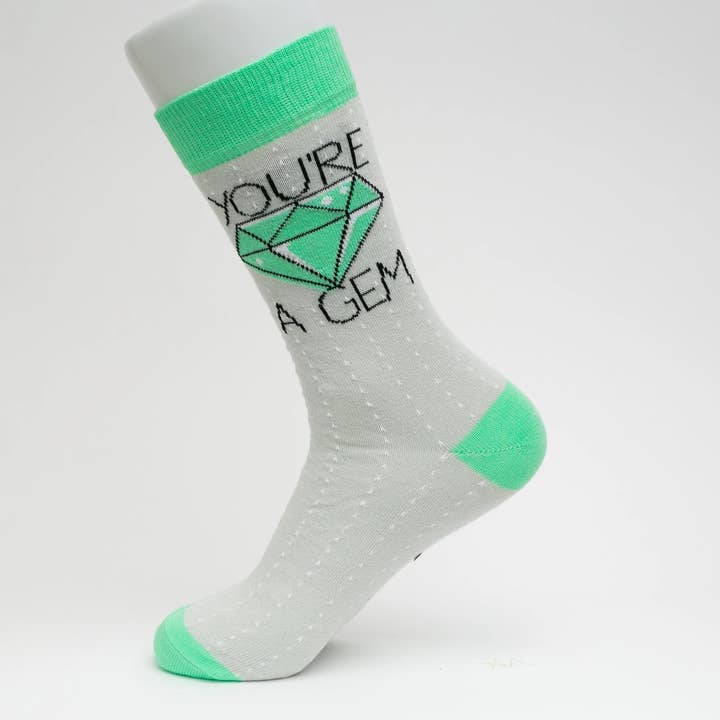 You're A Gem Socks for wholesale by Socks To Be You