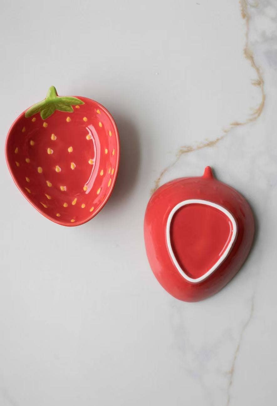 Fodory - Wholesale Decorative Plate/Dish/Bowl - Mini Strawberry Plate4