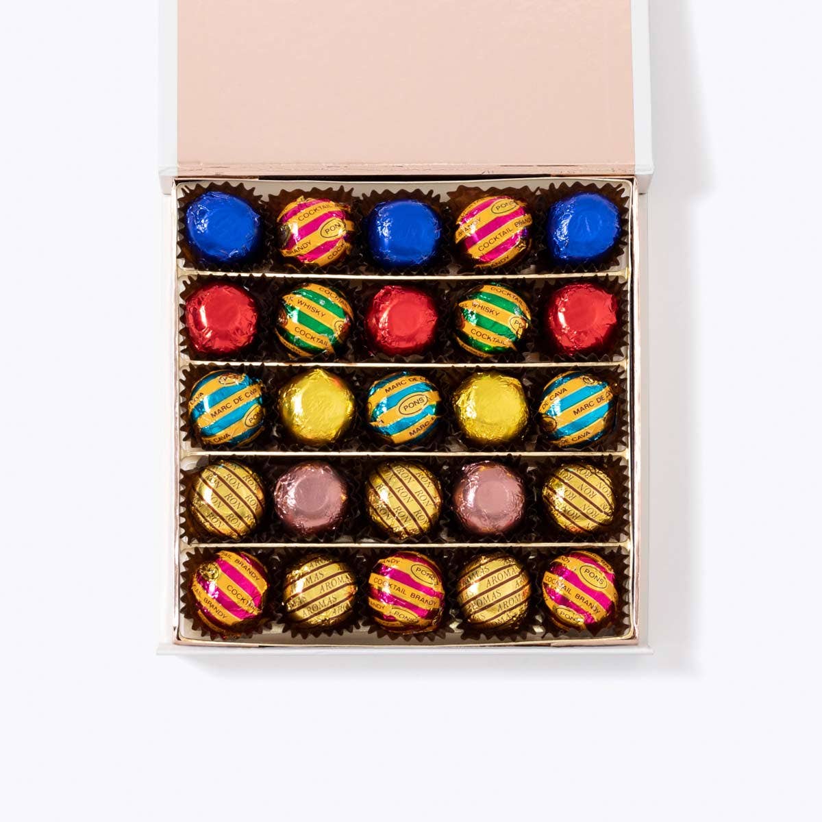 Bomboneria Pons - Wholesale Chocolate Box - Liqueur Chocolates - 300g Box1