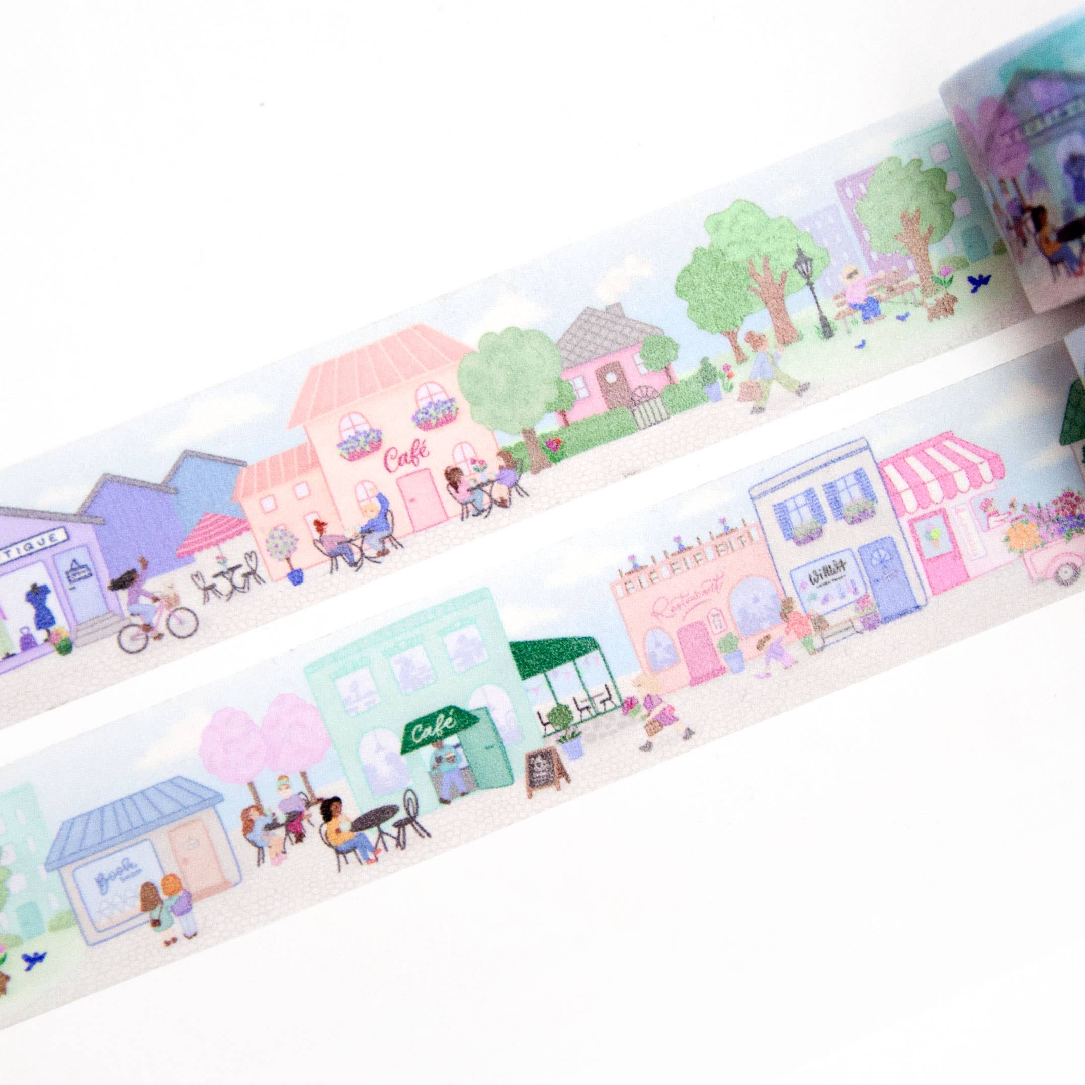 Willwa - Wholesale Washi Tape - City of Cafes Washi Tape2