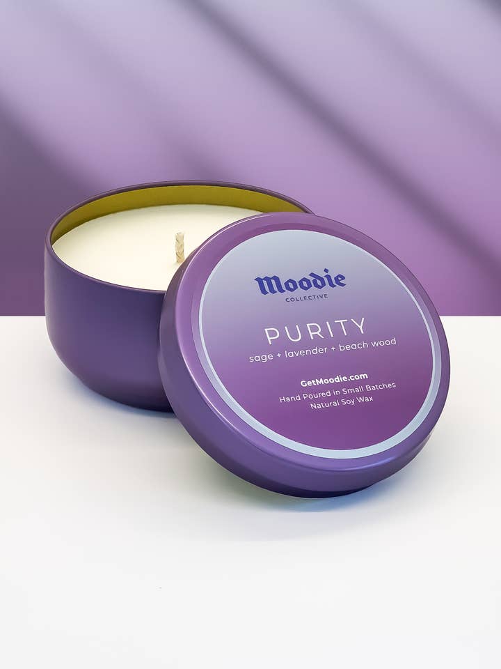 Pureté : sauge + lavande + bois de plage pour la vente par Moodie Collective