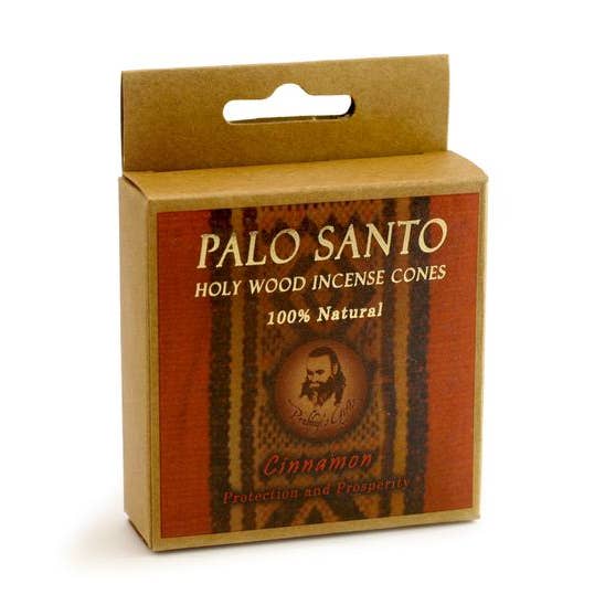 Prabhuji's Gifts - Wholesale Wierook - Cones Palo Santo en Cinnamon - Bescherming en welvaart0