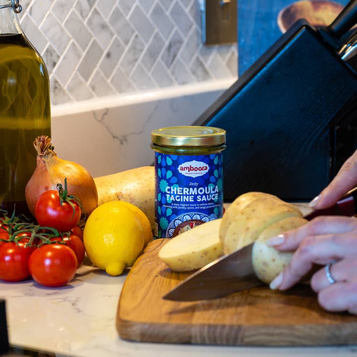 Amboora - Vente Sauces - Sauce Chermoula Tagine épicée5