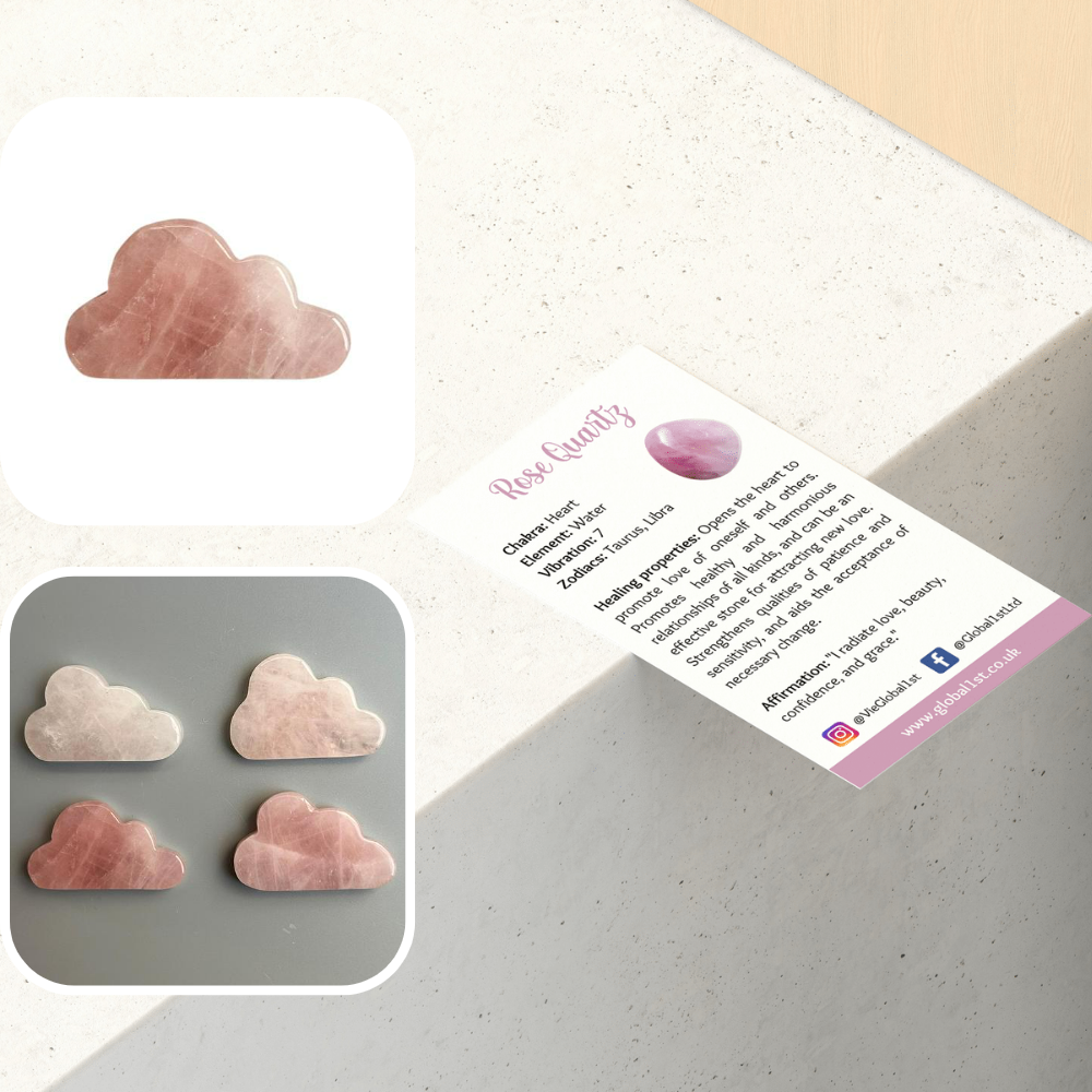 VIE - Wholesale Spiritual Stone/Crystal - Crystal Cloud, 5x3x0.5cm8