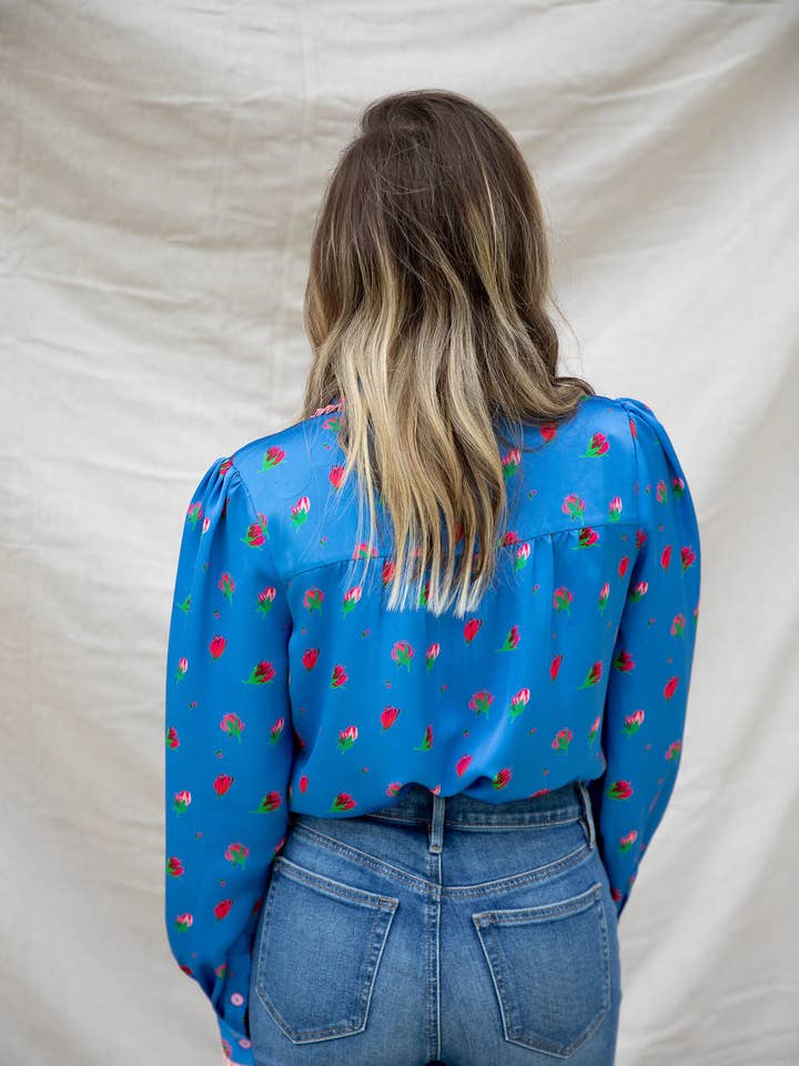 Modafleur - Wholesale Button Down Shirt - Women's - THE FAYE TOP3