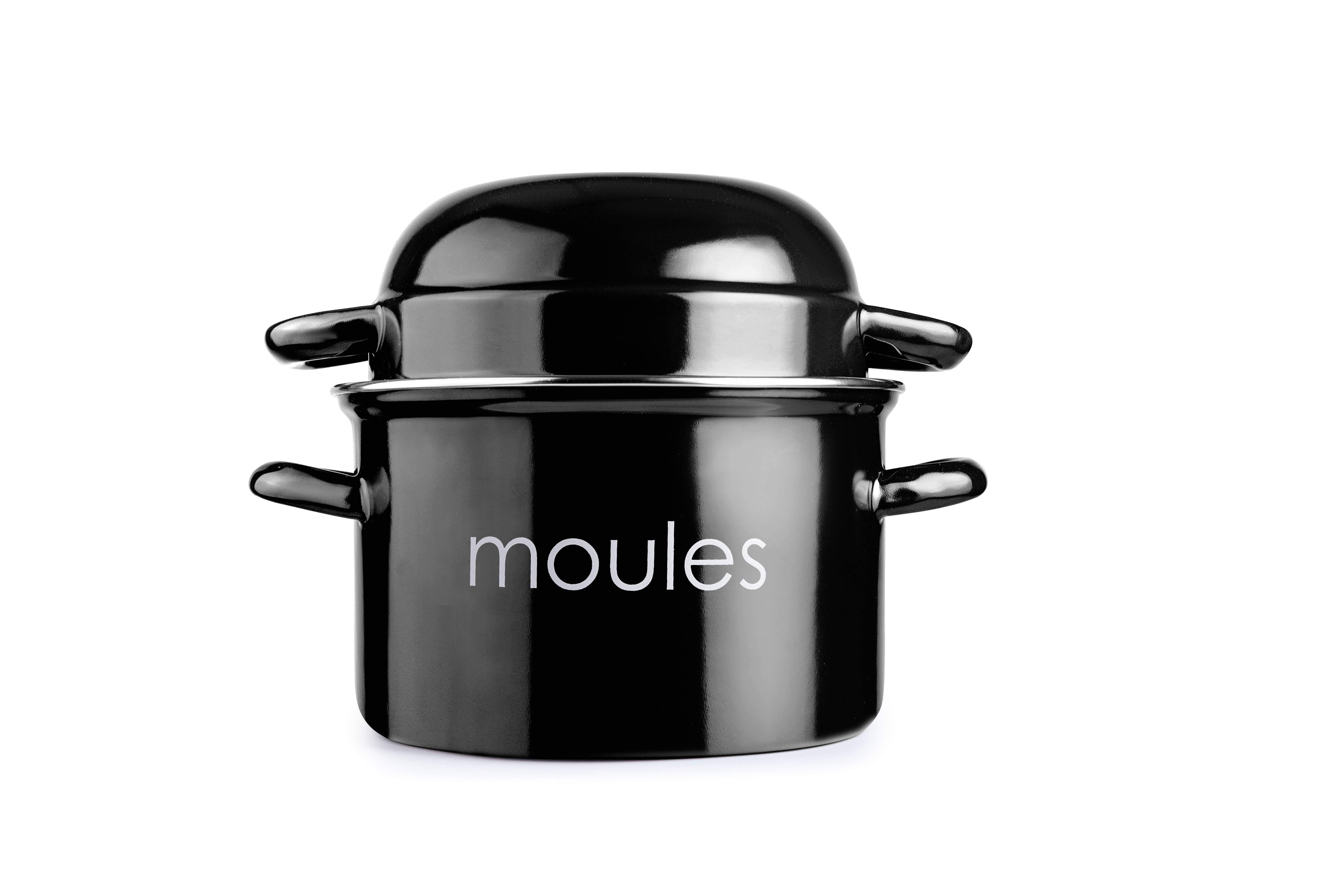 Ibili - Wholesale Cooking Pot - IBILI - Black Mussel Pot 18 Cm0