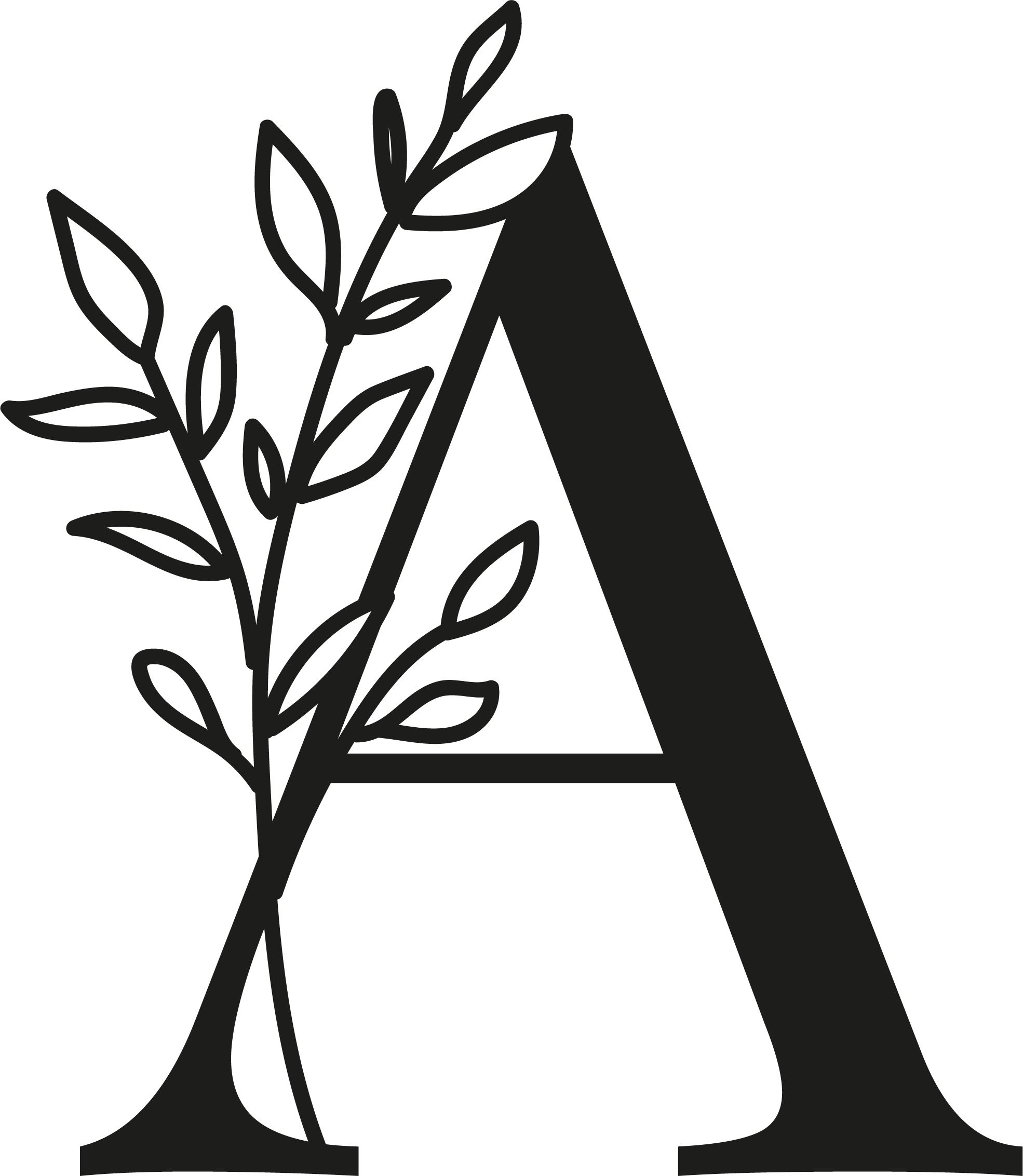 Keystone Steel Co. - Wholesale Wall Accent - Botanical Letter Wall Decor11