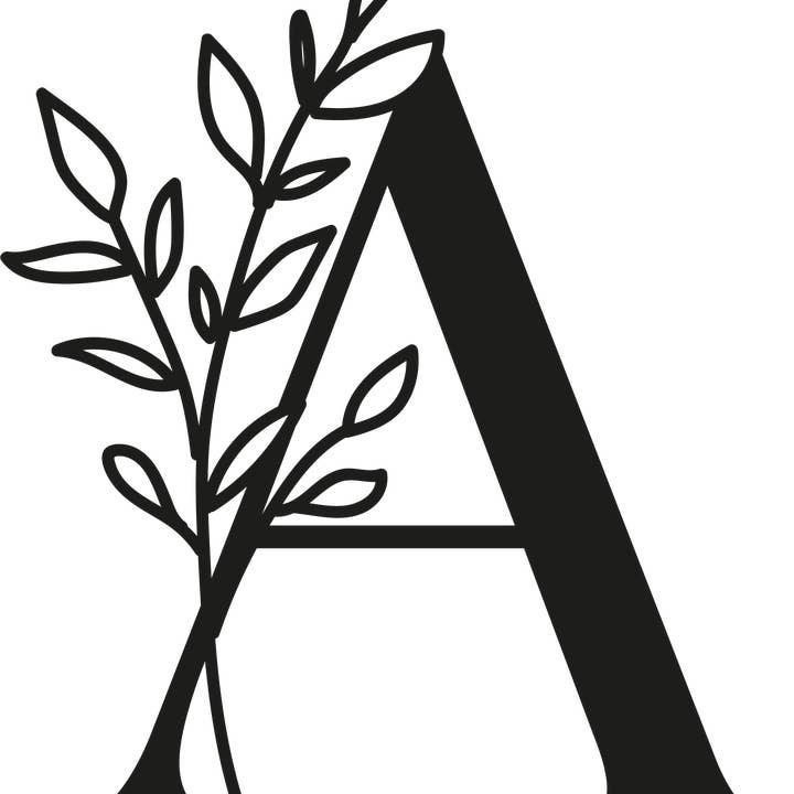 Keystone Steel Co. - Wholesale Wall Accent - Botanical Letter Wall Decor11