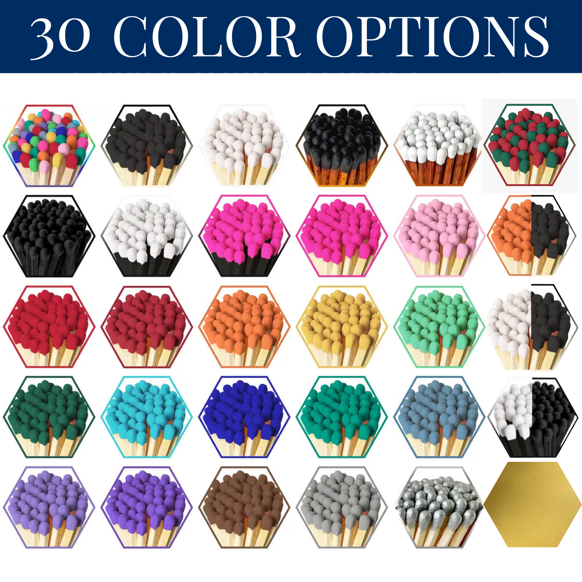 Thankful Greetings - Wholesale Matches - Custom Branded - 4" Matches in Mini Cloche Jar25