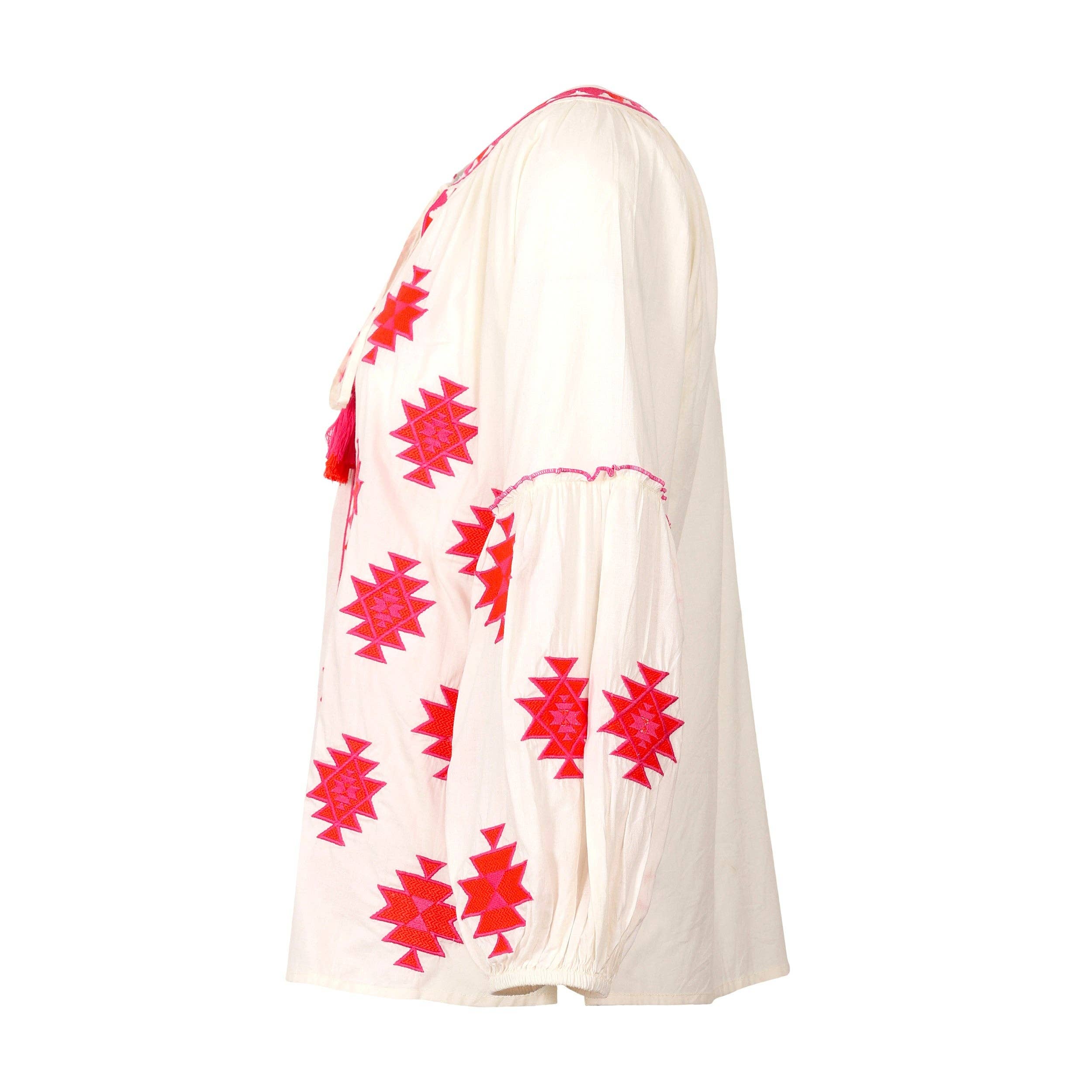 JEP Holland - Wholesale Blouse - Women's - Ines Off White Blouse PRE ORDER SS261