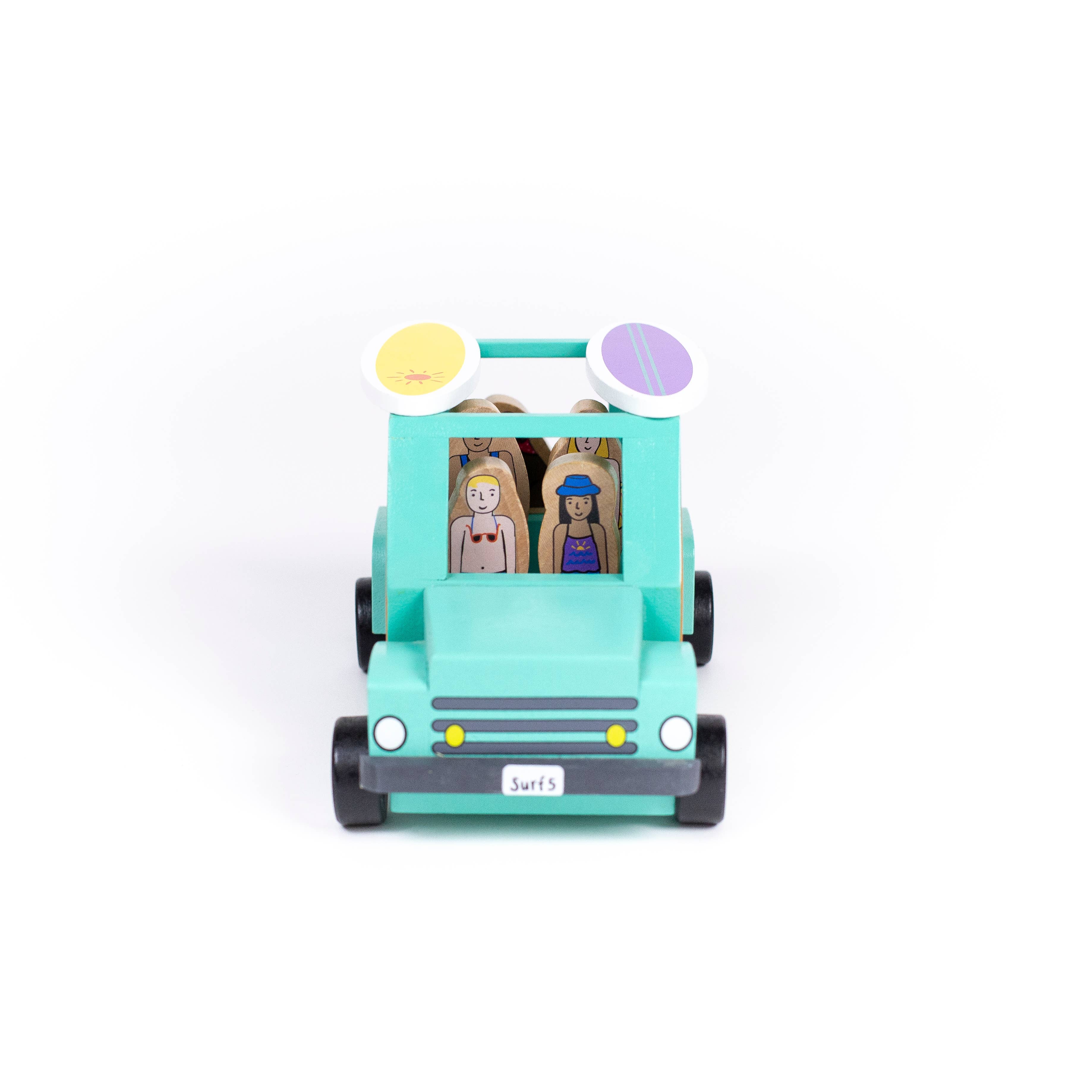 Jack Rabbit Creations - Vente Voiture/camion miniature – enfant - Surf's Up Camion de surfer magnétique7