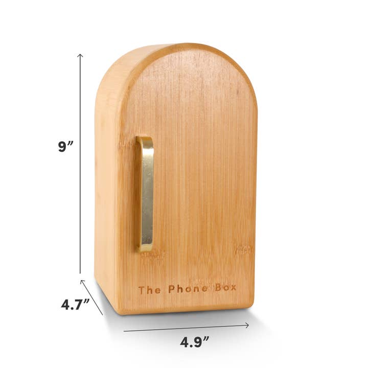 The Phone Box - Wholesale Decorative Box - The Phone Box - Natural Wood8