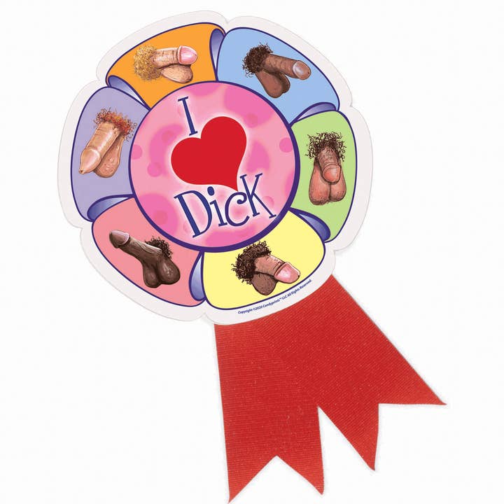 Little Genie Productions - Wholesale Party Favor - I Love Dicks Pin