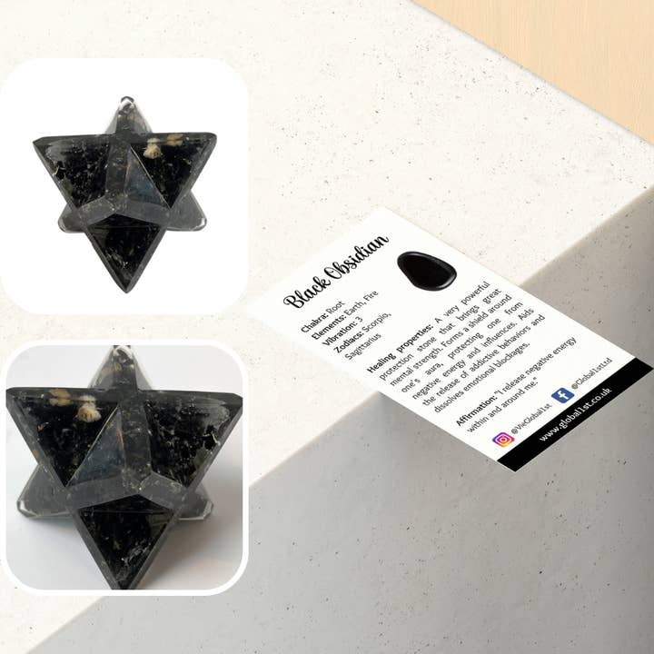 VIE – wholesale Spiritual stone/crystal – Merkaba Star32