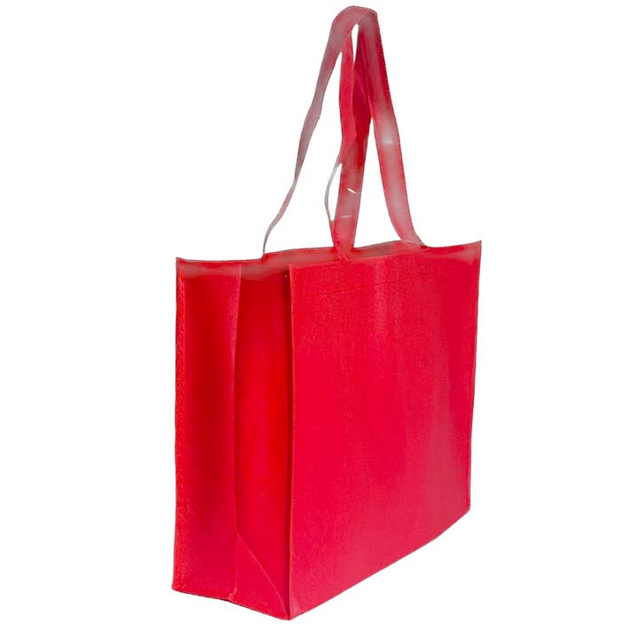 Red Eco-Friendly Shopping Bags/Tote Bags Pack of 100 Bags for wholesale on Faire