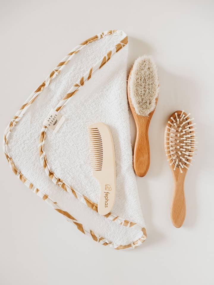 Panno da bagno Gold Palm per la vendita all'ingrosso da parte di Little Mae and Co