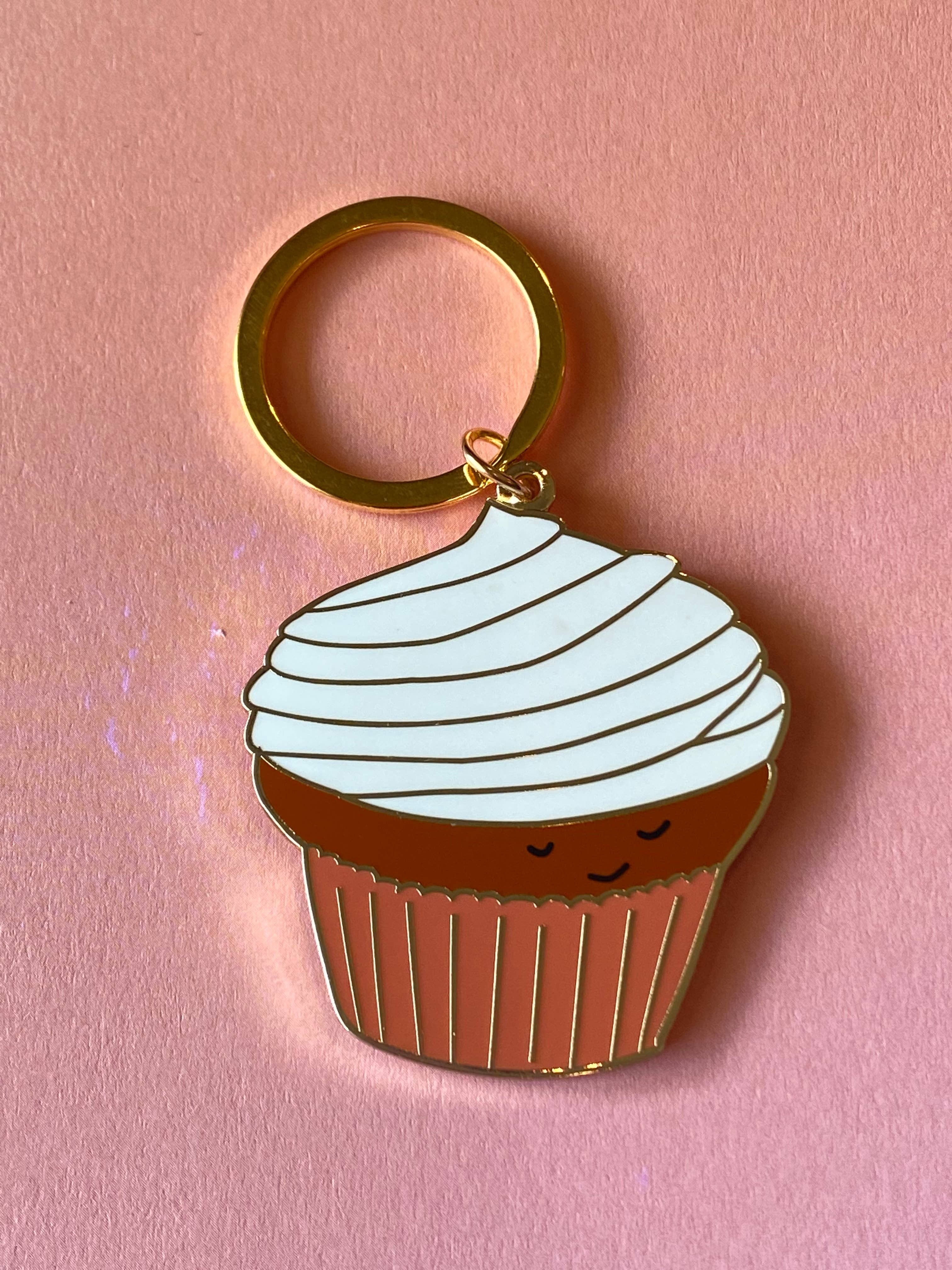 Little May Papery - Wholesale Keychain - Women's - Red Velvet Cupcake Keychain. Crave Cupcakes Collab1