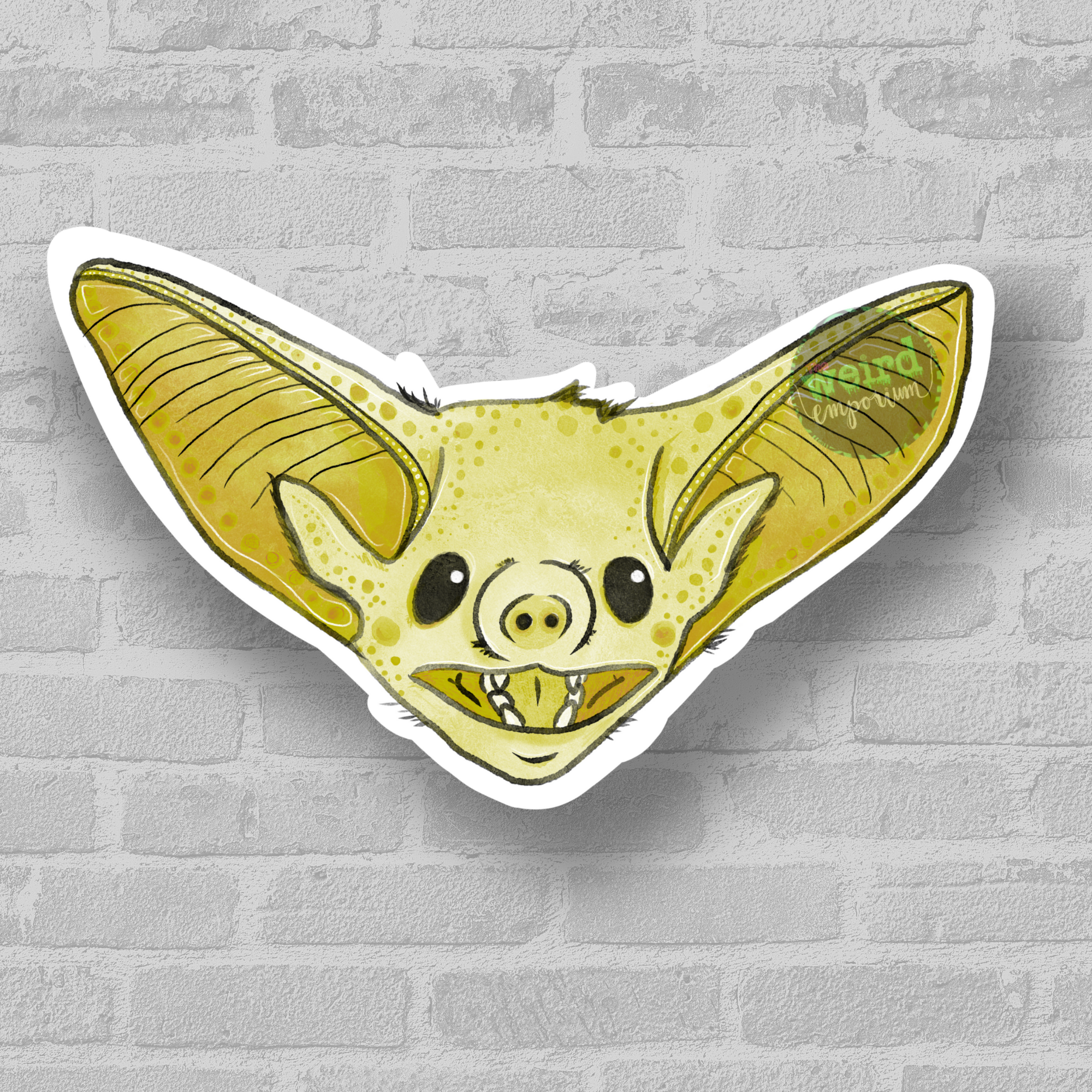 the weird emporium - Wholesale Sticker - 3" Bat Sticker6