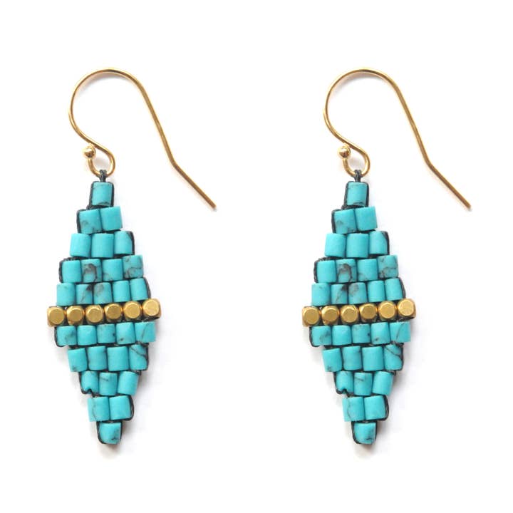 Boucles d'oreilles Khuśa pour la vente par The Didi Jewelry Project