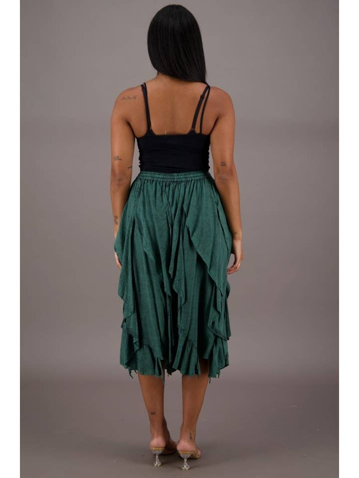 Advance Apparels - Vente Jupe – femme - Jupe Renaissance superposée 1322615