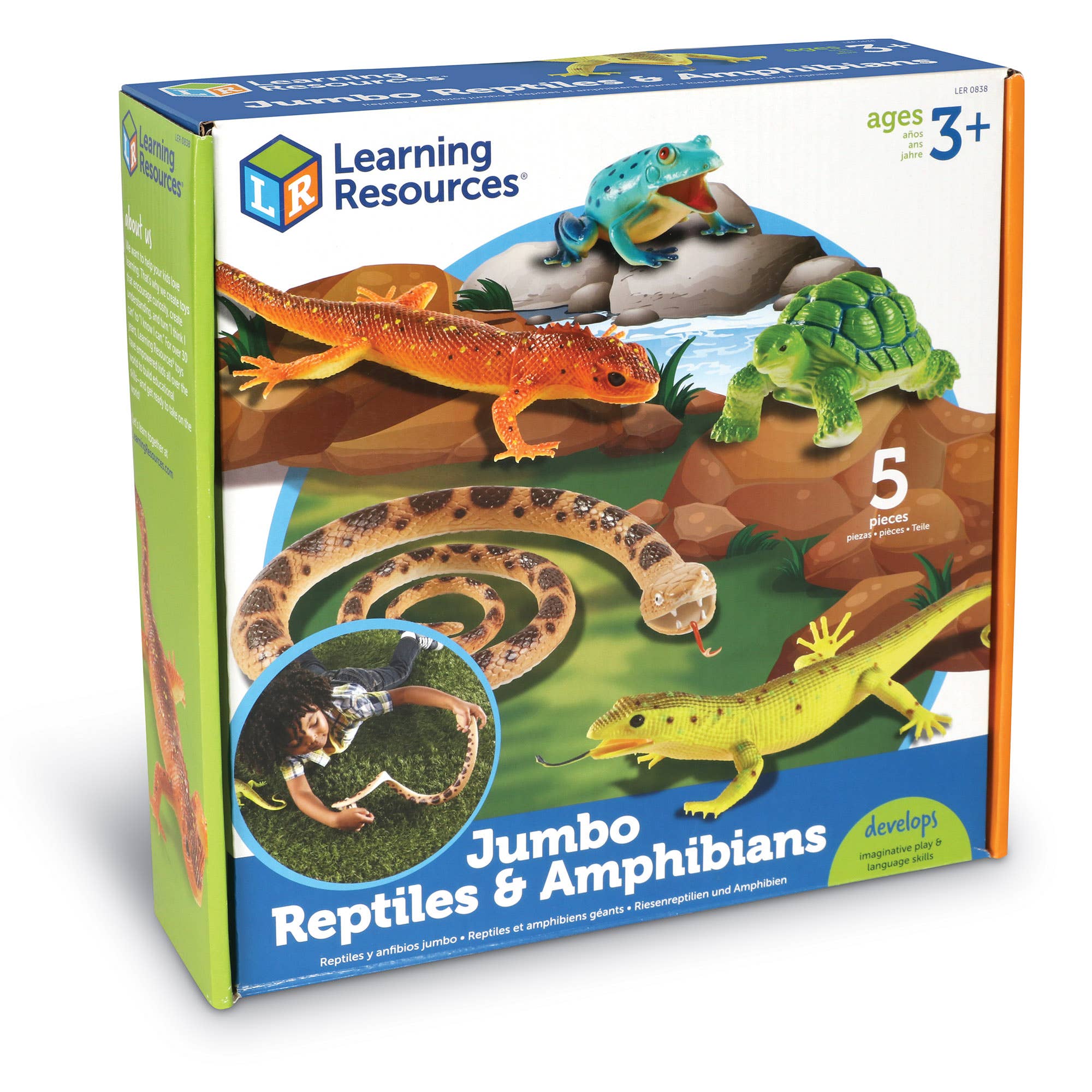 Learning Resources - Wholesale Toy Set - Kids - Jumbo Reptiles & Amphibians2