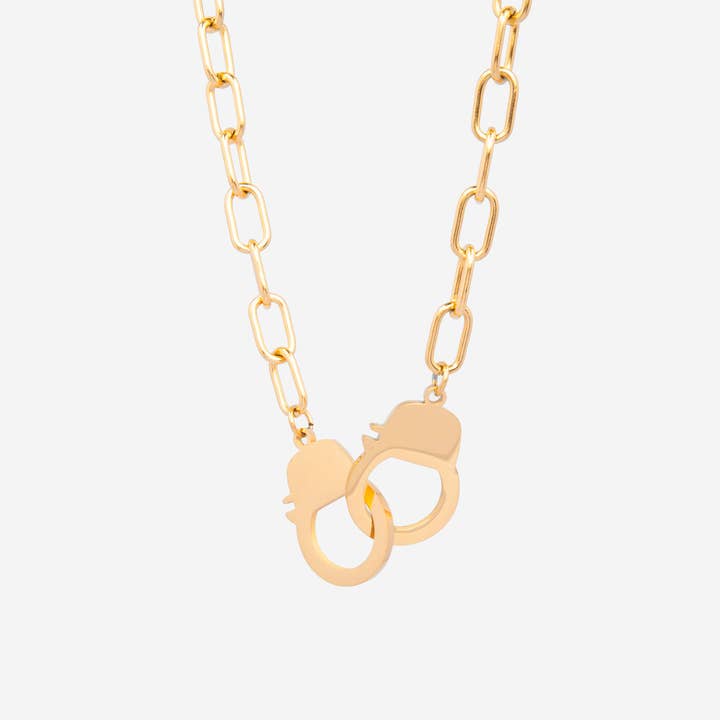 Chain Handcuff Necklace for wholesale by AURALIA SAS