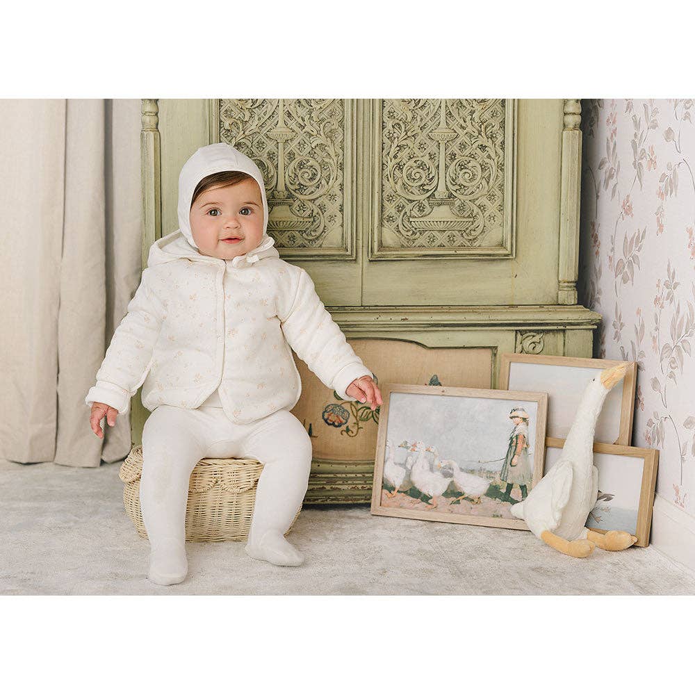 Mon Tresor Bebe – wholesale Clothing set – Baby – Scattered Blossoms Layette Set3