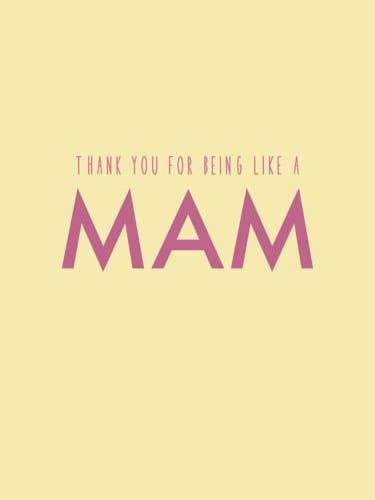 Thanks for being like a Mam for wholesale by Sassy Jac