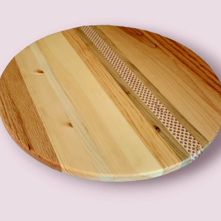 Lazy Susan - Classic Motif for wholesale by North 46 Woodworks