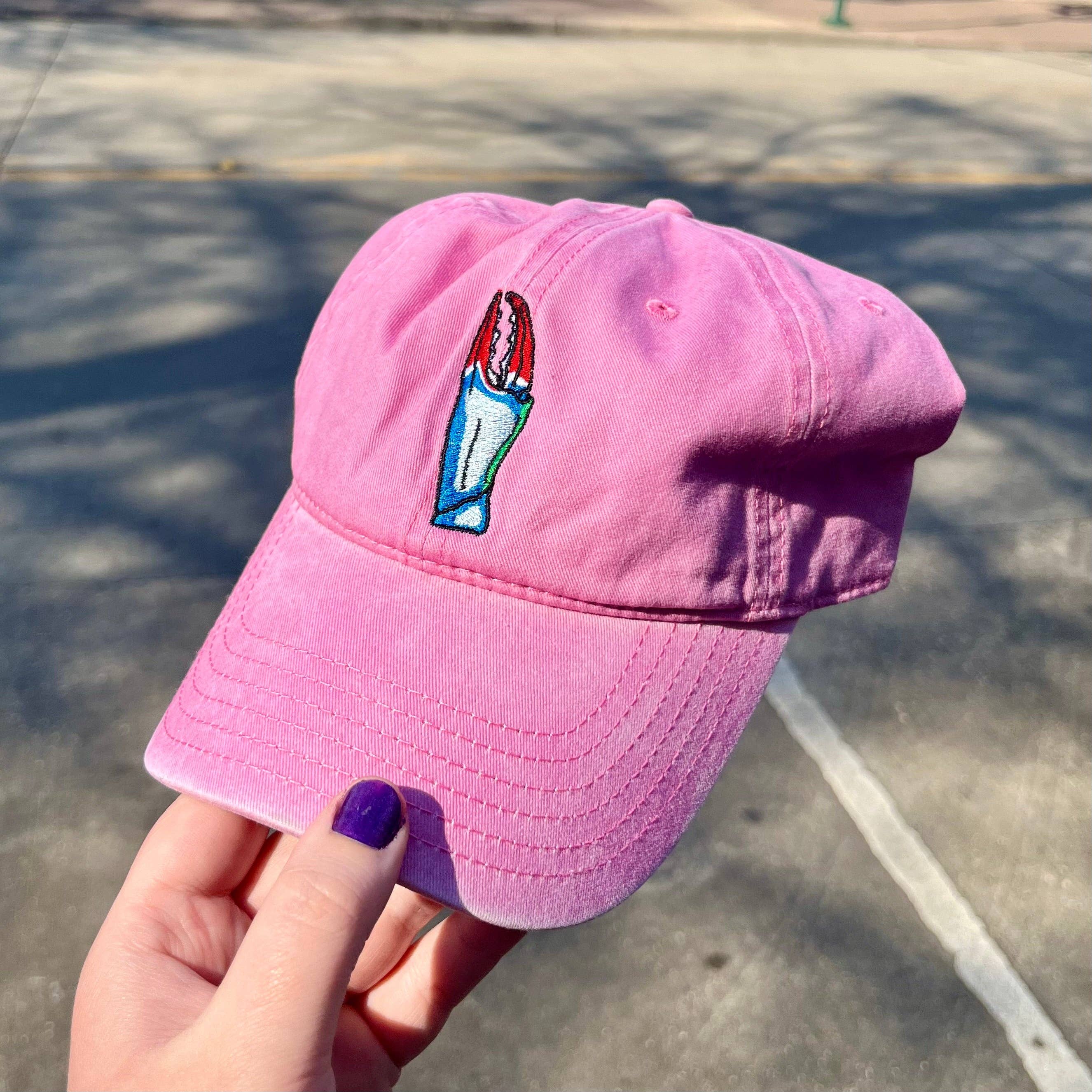 COLETTE BERNARD - Wholesale Baseball Cap - Unisex - Crab Claw Embroidered Hat6