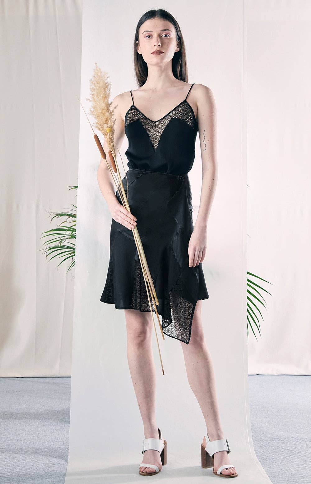 SUNDAY LIFE - Wholesale Camisole - Women's - FABIENNE - CAMISOLE WITH TRANSPARENCY0