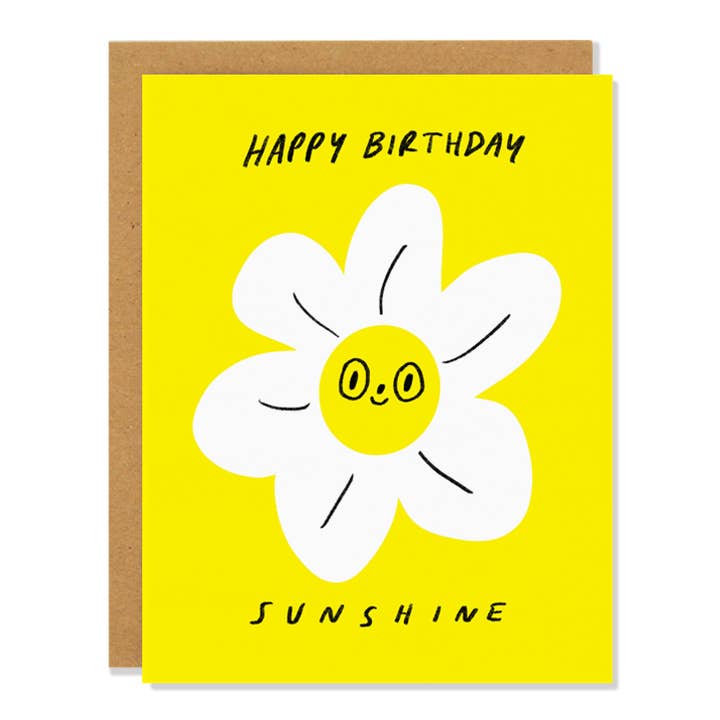 Badger & Burke - Wholesale Birthday Card - Sunshine Birthday - Greeting Card