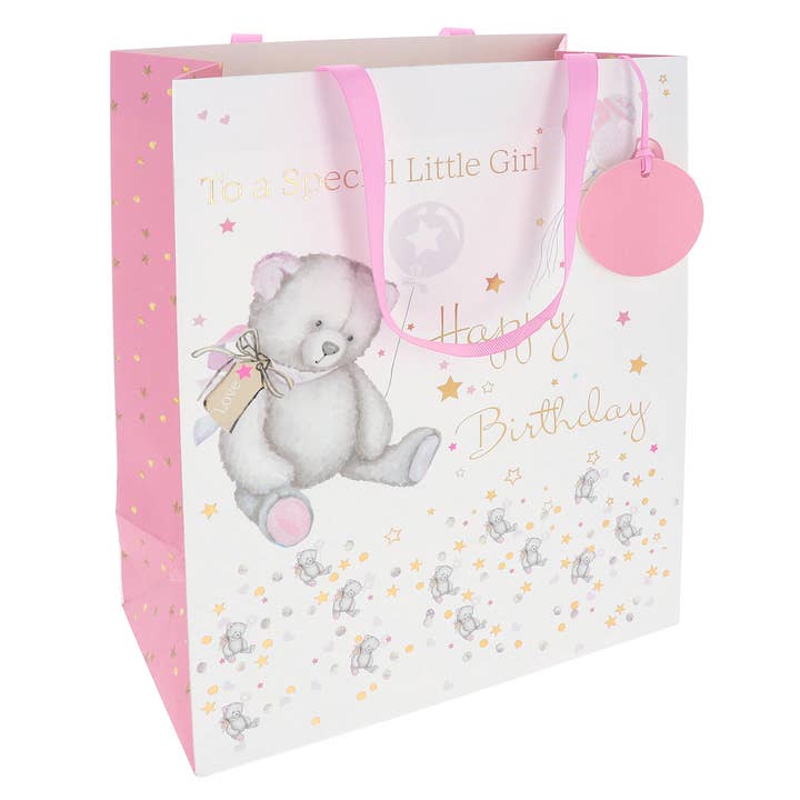 Borsa da compleanno Rush Baby Bear per bambina grande per la vendita all'ingrosso da parte di Joe Davies