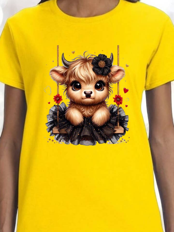 Modedruck-Design T-Shirt für Frauen und große Mädchen für den Großhandel von HABANA BELLA