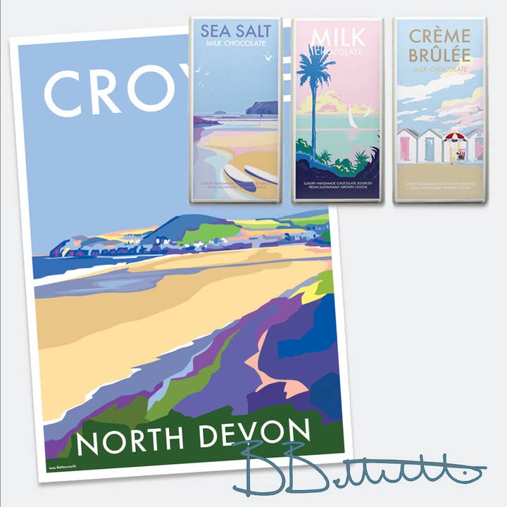 BeckyBettesworth - Wholesale Art Print - Croyde