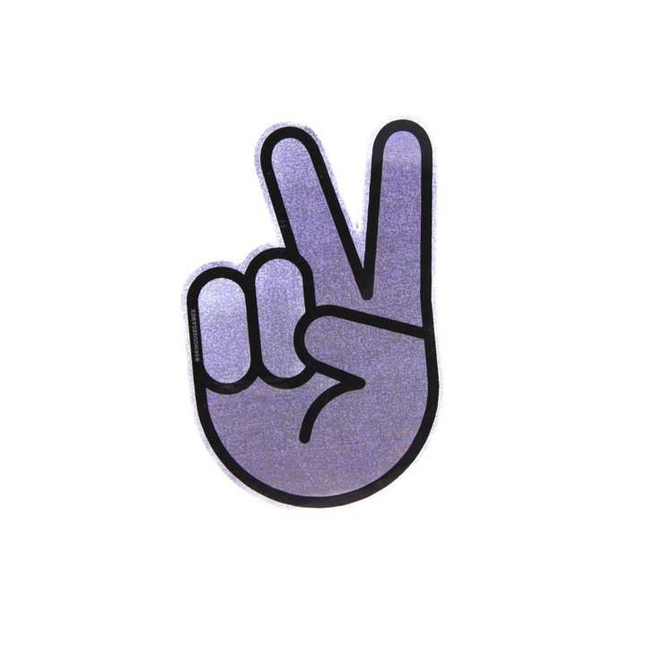 Peace Sign Pixie Dust Sticker for wholesale by Ski House Games