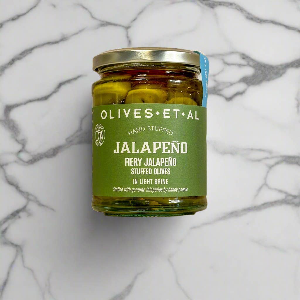 Olives Et Al - Wholesale Olives - Fiery Jalapeno Stuffed Olives