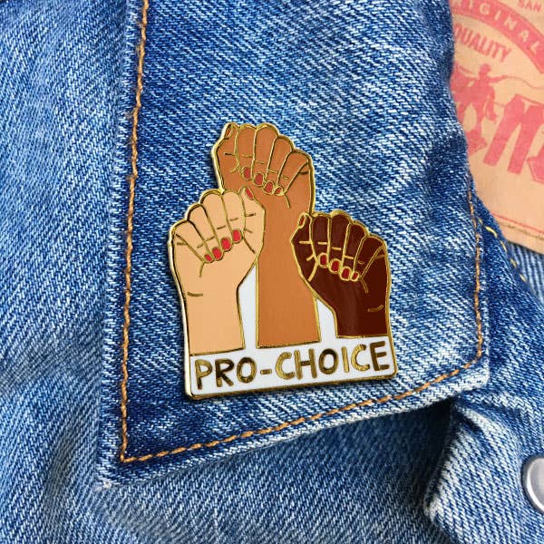 THE FOUND - Wholesale Lapel Pin/Button - Pro-Choice Hands Pin