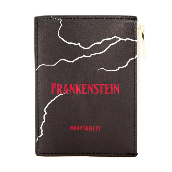 Frankenstein Black Book Coin Purse Wallet for wholesale by Well Read Company