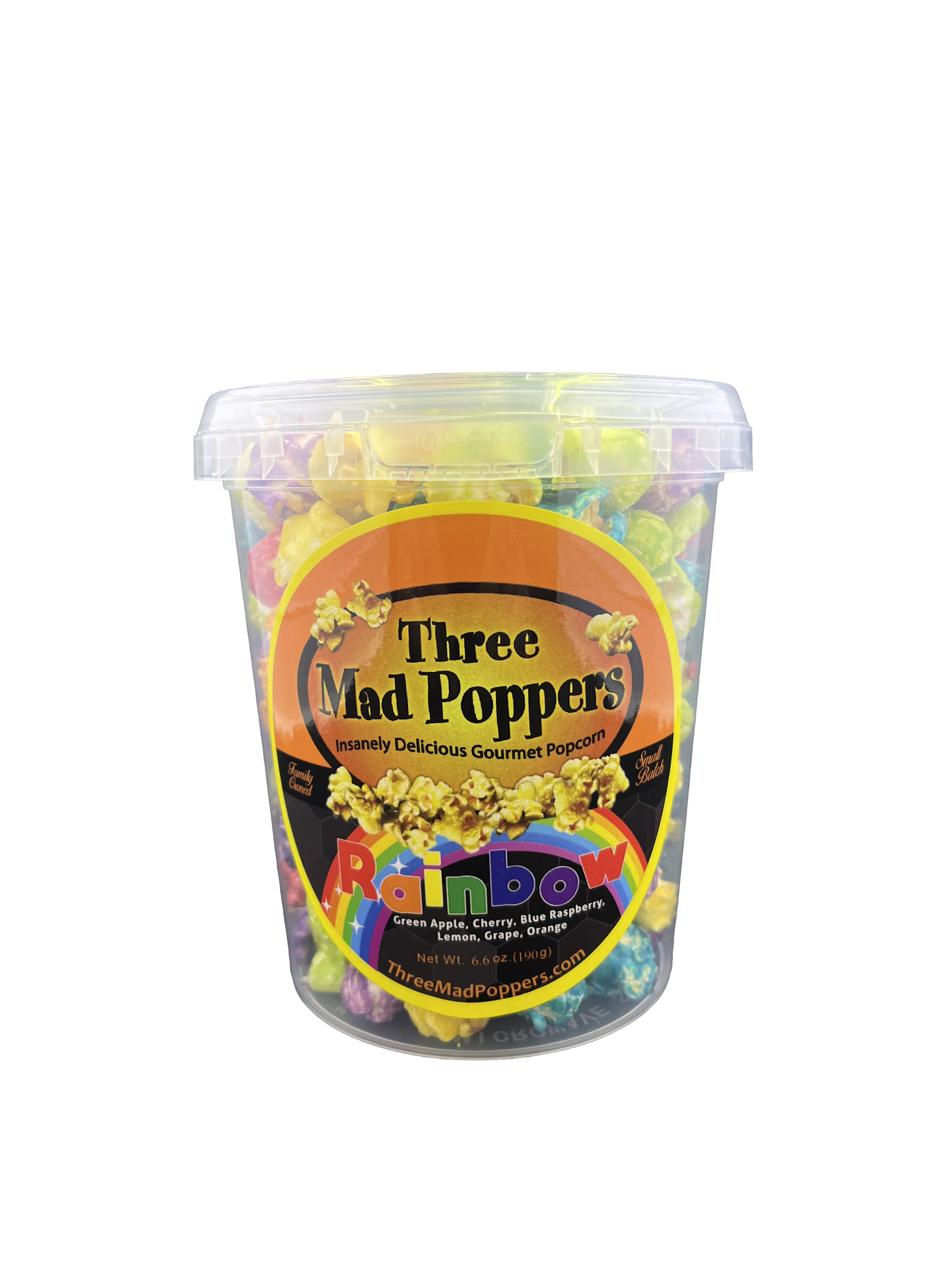 Three Mad Poppers - Wholesale Popcorn - Rainbow Popcorn2